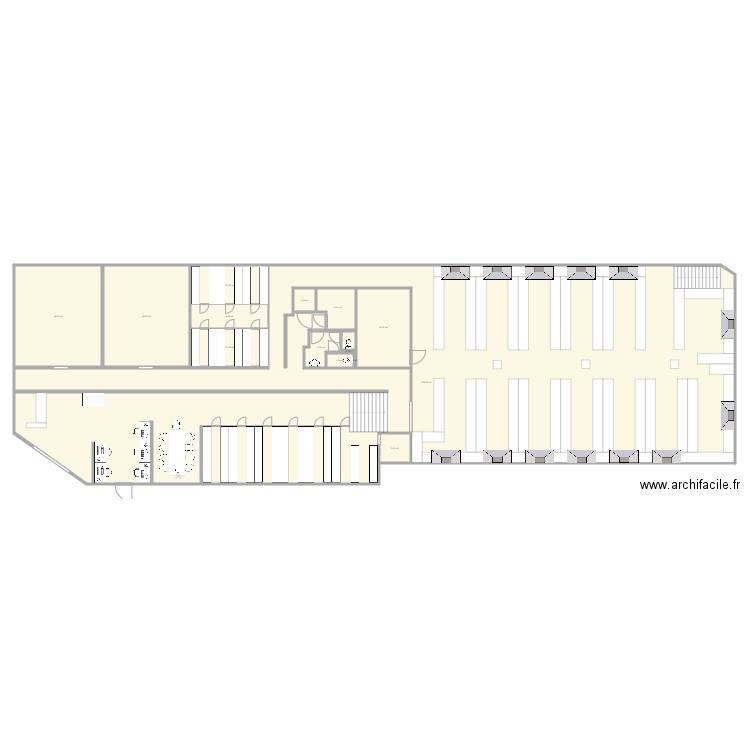 Plan Chaussée de charleroi 112 V. Plan de 0 pièce et 0 m2