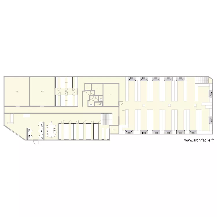 Plan Chauss&eacute;e de charleroi 112 V. Plan de 