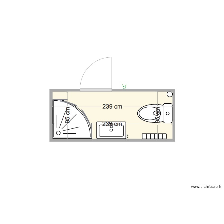 bains chambre parents. Plan de 0 pièce et 0 m2