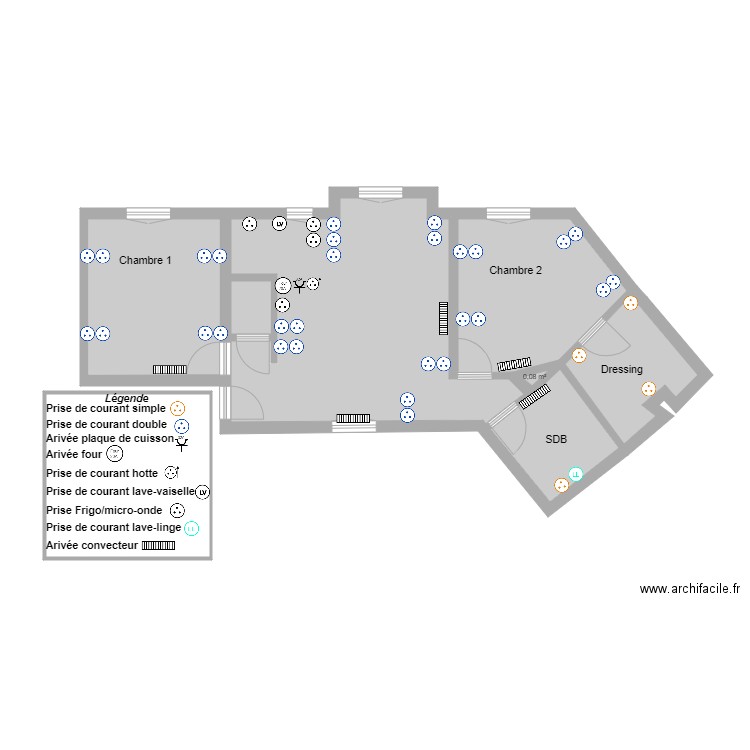 PLAN DELAMS Prise & forces. Plan de 0 pièce et 0 m2