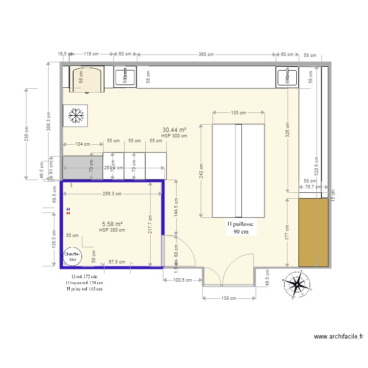 Salle Histologie 2. Plan de 0 pièce et 0 m2