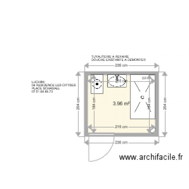 LICHINI. Plan de 0 pièce et 0 m2