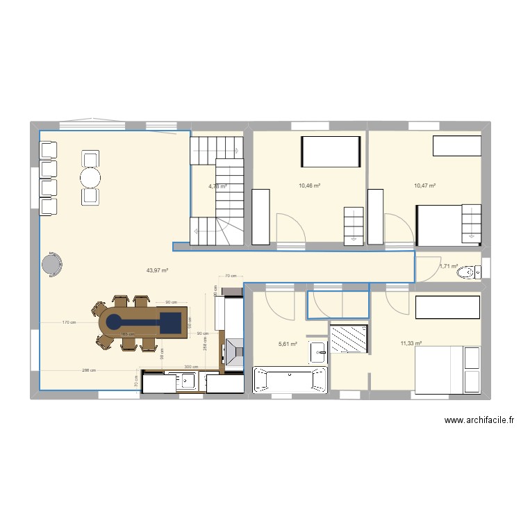 Plan Haut rouret - V2. Plan de 0 pièce et 0 m2