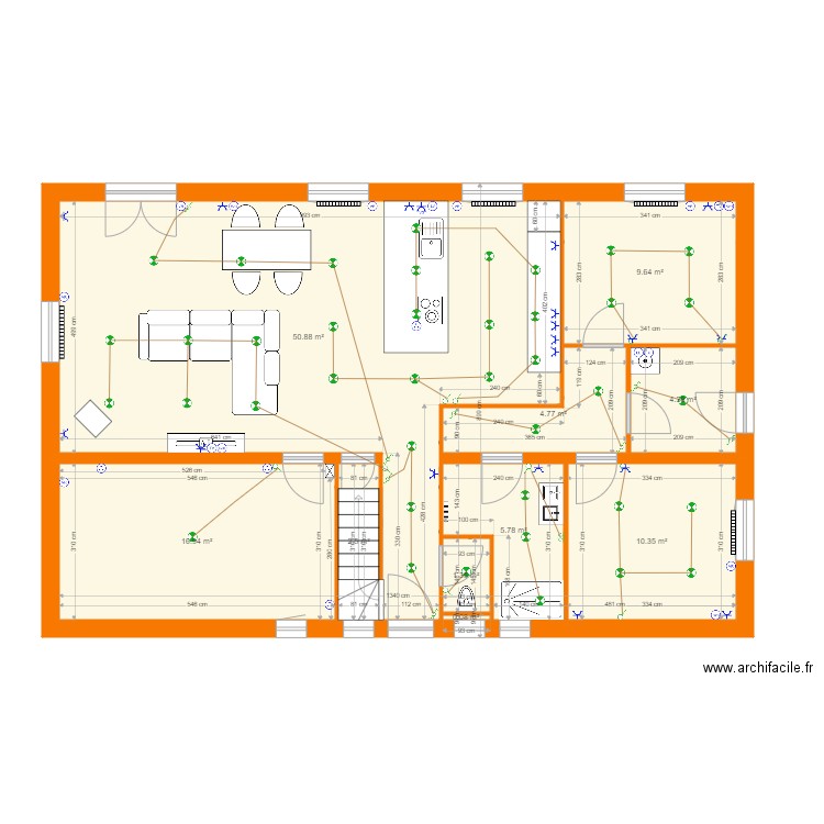 maison missillac 1a. Plan de 0 pièce et 0 m2