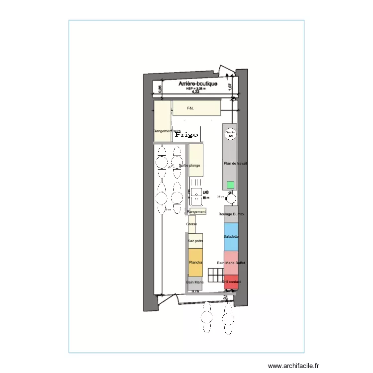 Nomas 2 bus doite. Plan de 