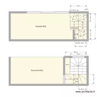 escalier ext&eacute;rieur 88x28x16 9Hx14 marches et 103x16 9x3 marches