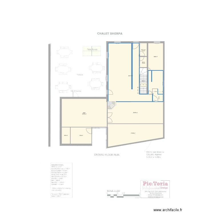 SHERPA. Plan de 0 pièce et 0 m2