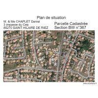 Plan de situation d&eacute;claration de travaux