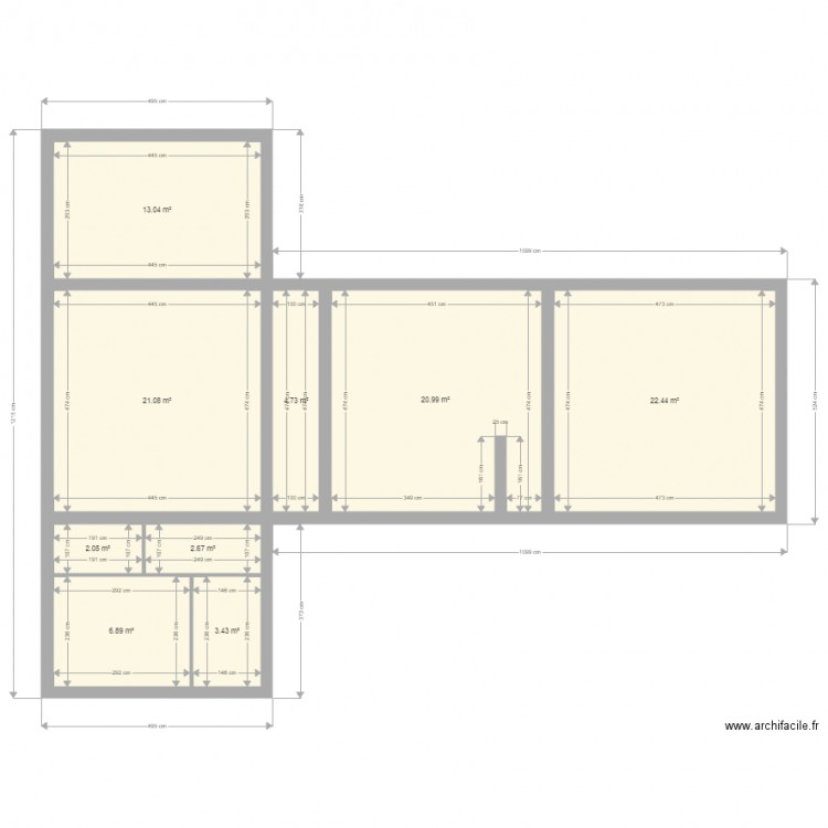 martens marléne. Plan de 9 pièces et 97 m2