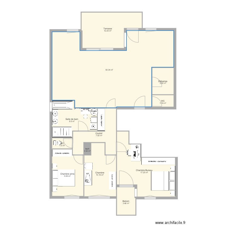 plan matabiau modif. Plan de 0 pièce et 0 m2