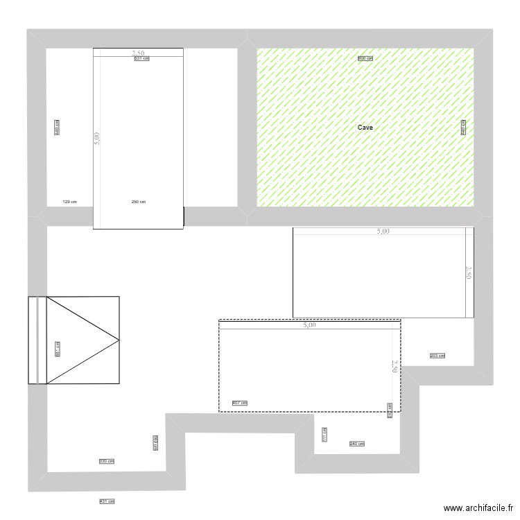 garage beol. Plan de 0 pièce et 0 m2