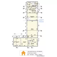 V.RADOUX - VUE EN PLAN - ETAGE 1 - V2.21