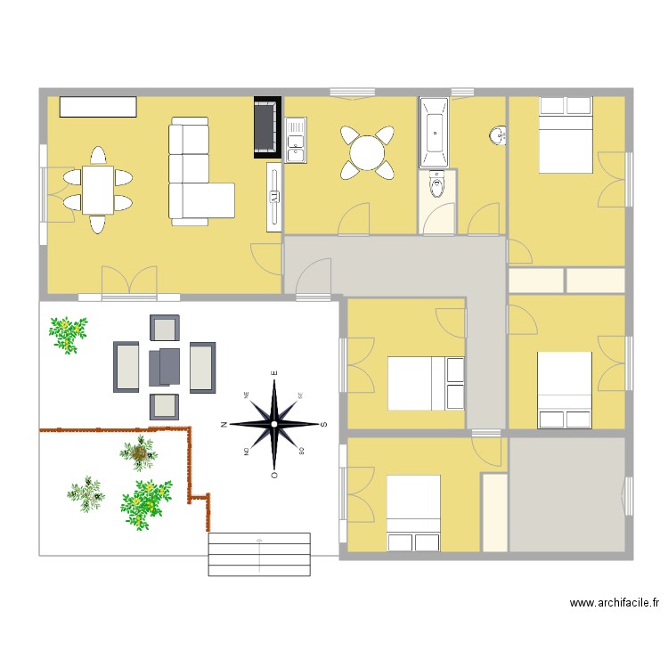 SOURY. Plan de 0 pièce et 0 m2