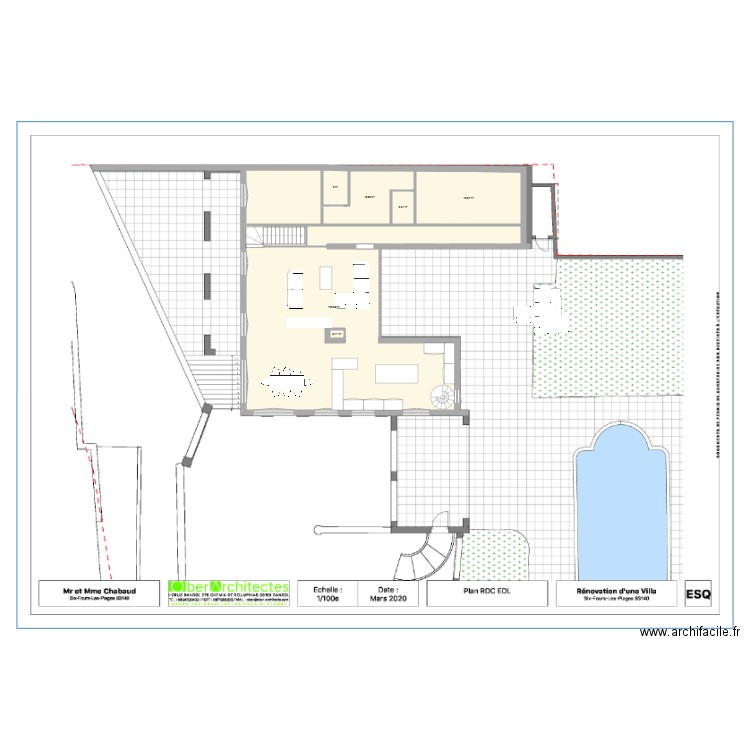 brusc plan cote oct 2020. Plan de 0 pièce et 0 m2