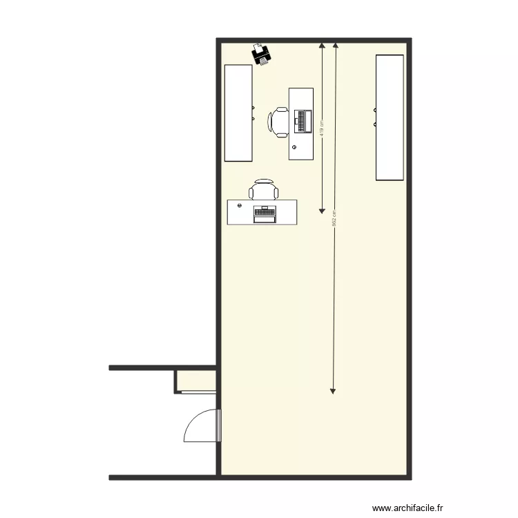 office de tourisme. Plan de 