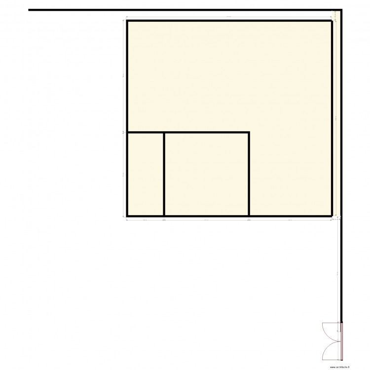 dimension hangar1907. Plan de 4 pièces et 425 m2