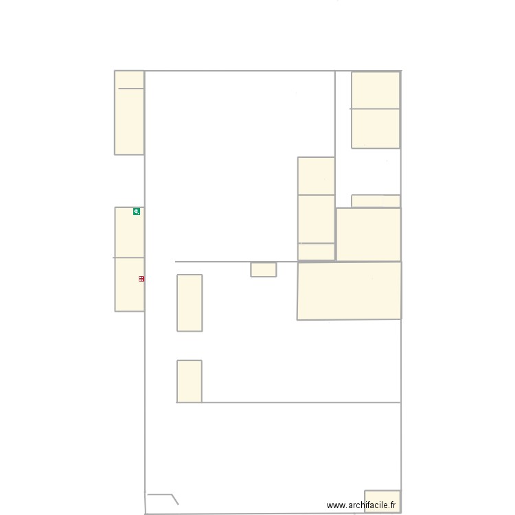 LP csnd. Plan de 17 pièces et 3115 m2