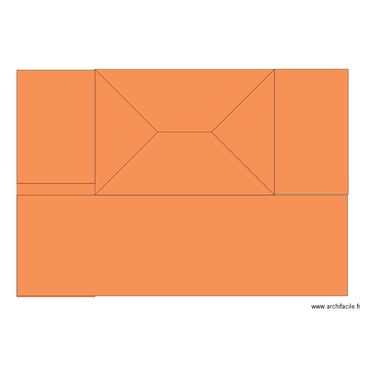 toiture . Plan de 0 pièce et 0 m2