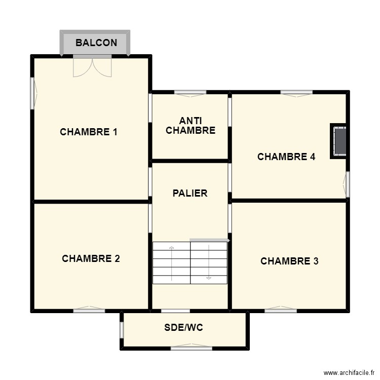 KAYSER 2. Plan de 8 pièces et 75 m2