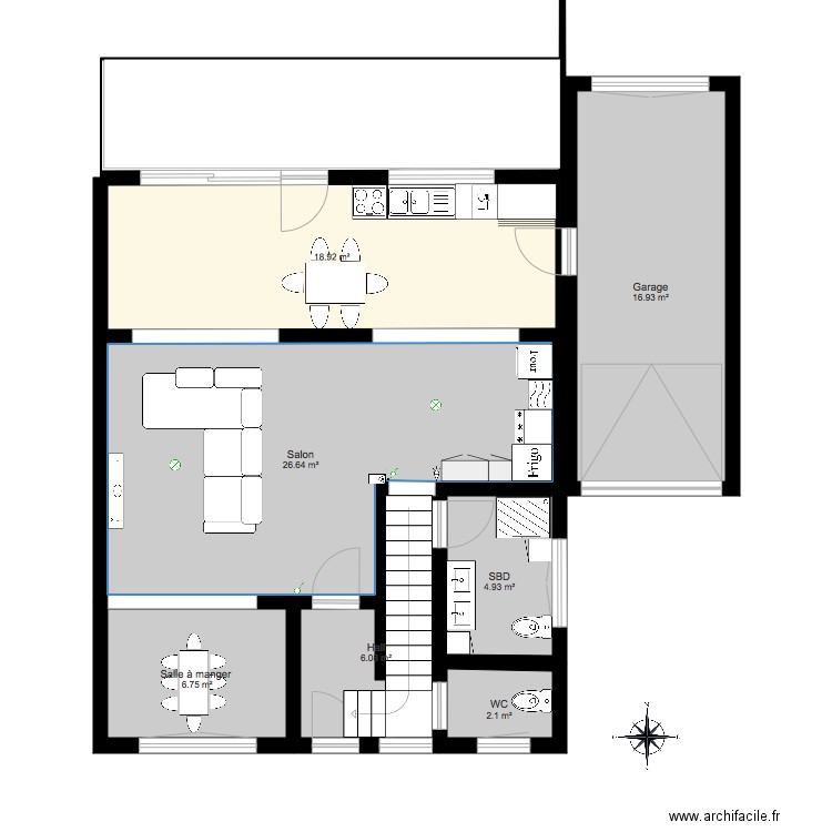 R L PAST. Plan de 0 pièce et 0 m2