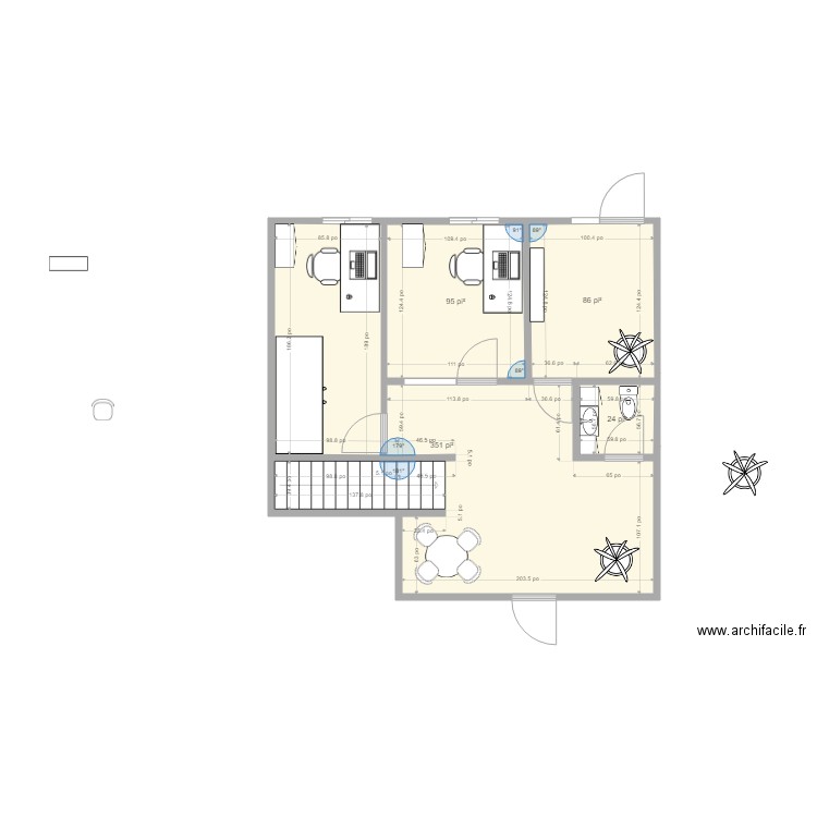 Bureau Oli Option 12. Plan de 0 pièce et 0 m2