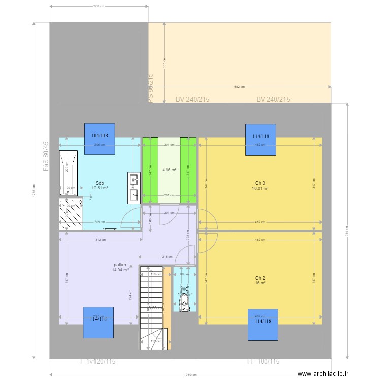 DECAMPS. Plan de 0 pièce et 0 m2