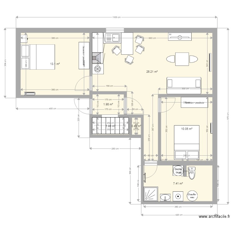 2 Etage coop  16 05 2016 PROJET. Plan de 0 pièce et 0 m2