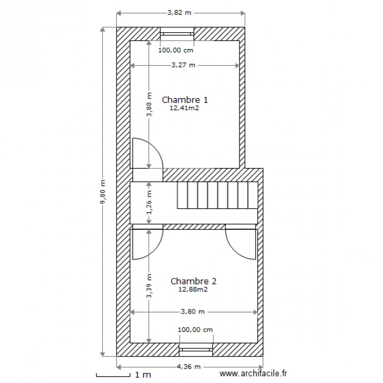 2eme ETAGE. Plan de 0 pièce et 0 m2