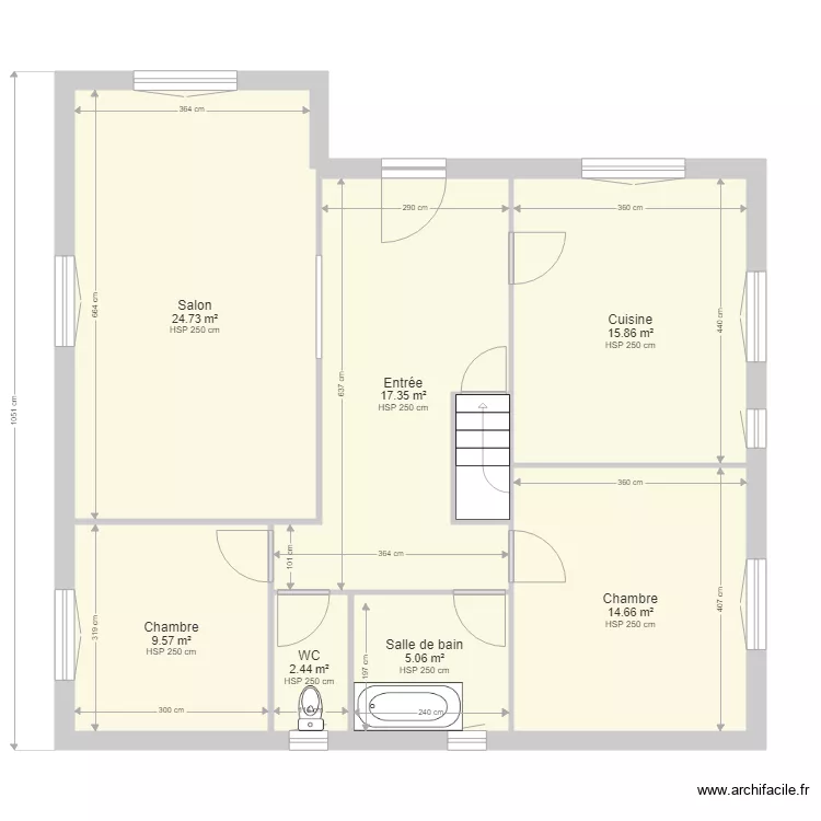 DRU BRIENNON. Plan de 