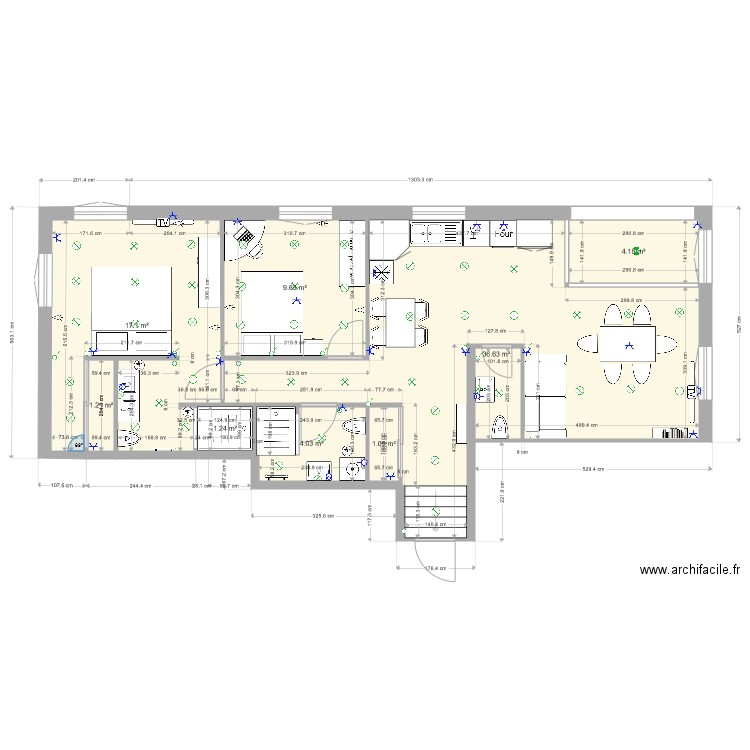 Appartement Florimont 2. Plan de 0 pièce et 0 m2