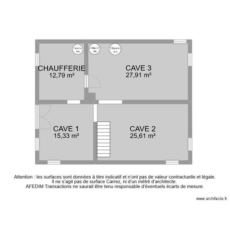 BI 9519 SOUS SOL. Plan de 35 pièces et 561 m2