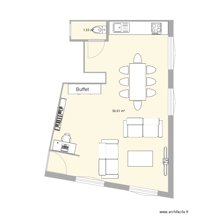 spa duplex rez. Plan de 0 pièce et 0 m2