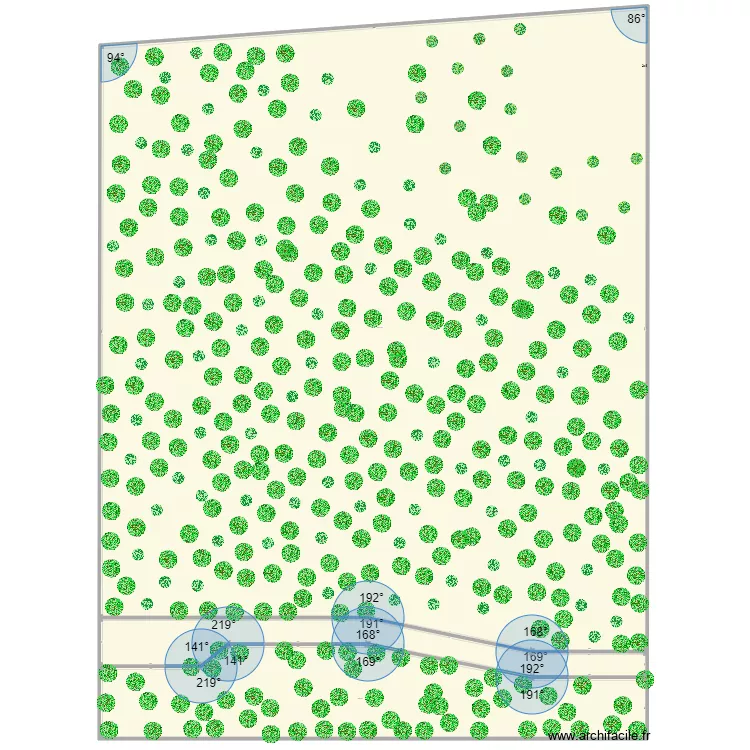 berlan avent apret . Plan de 
