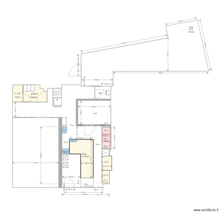 chambre froide conservée et Production babas externalisée. Plan de 0 pièce et 0 m2