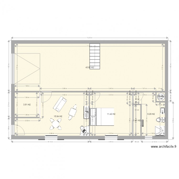 sous sol laura 3. Plan de 0 pièce et 0 m2