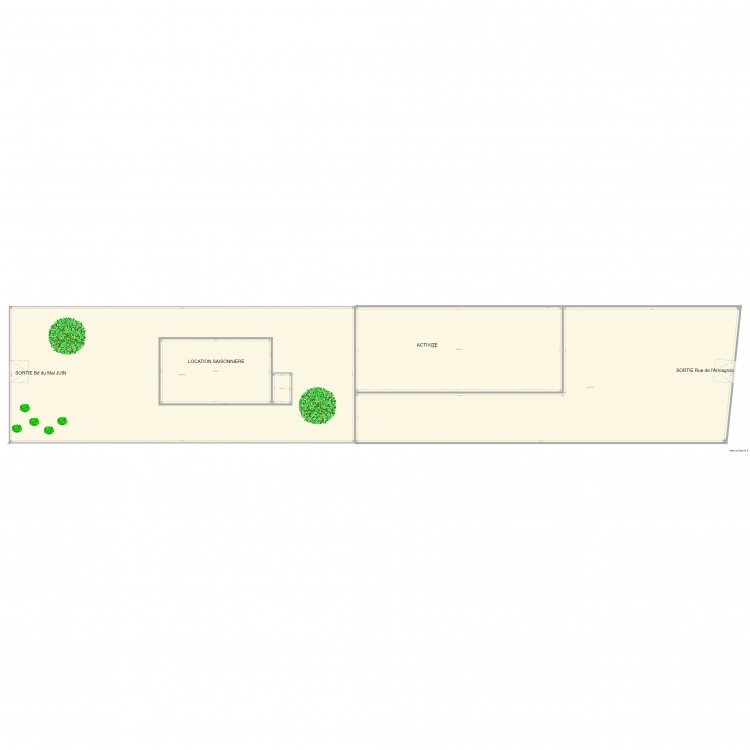 plan masse armagnac construction . Plan de 0 pièce et 0 m2