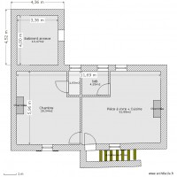 MAISON DUBOIS - LAS RUAS - AVANT EXTENSION BATIMENT