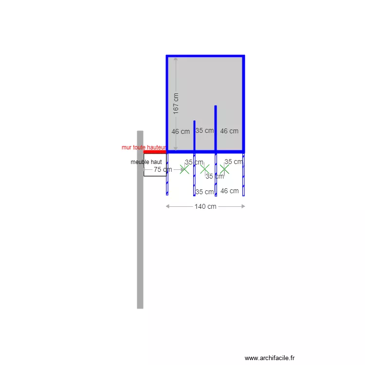 verriere dupont. Plan de 