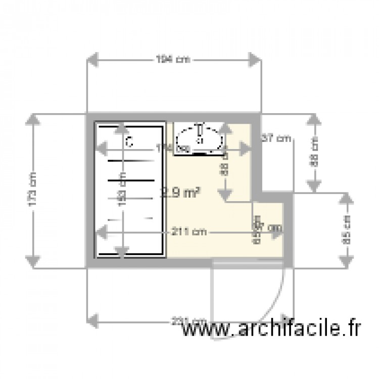 CORNU MARY YVONNE . Plan de 0 pièce et 0 m2