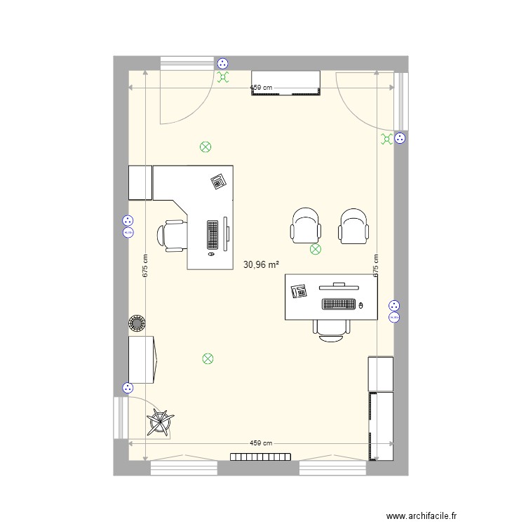 bureau jarville. Plan de 0 pièce et 0 m2