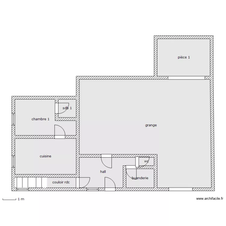 bulle rdc. Plan de bulle rdc. Plan de