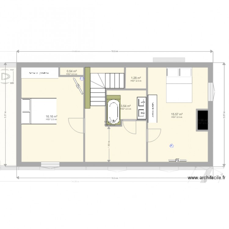 Location 1 Beaumont. Plan de 0 pièce et 0 m2