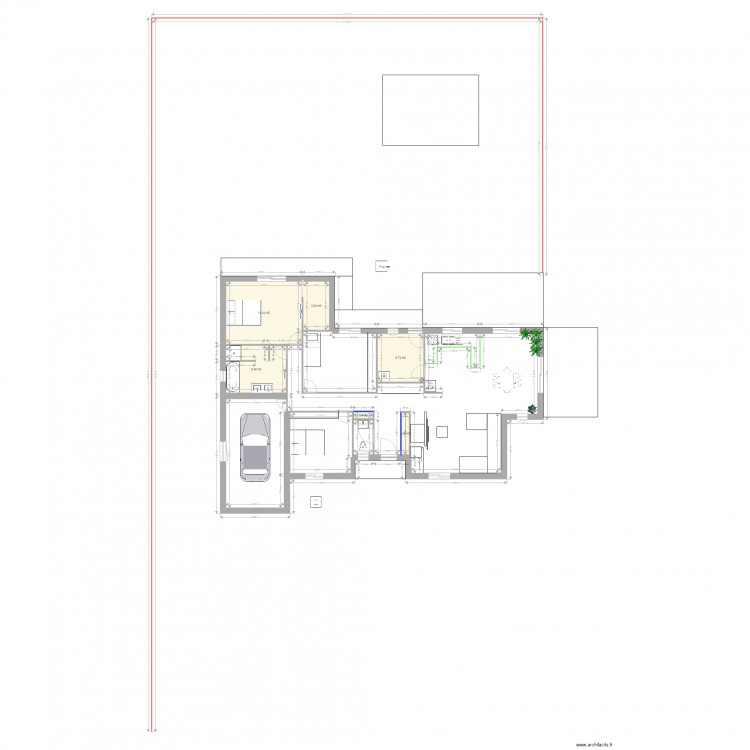 Maison Hagetmau 2. Plan de 0 pièce et 0 m2