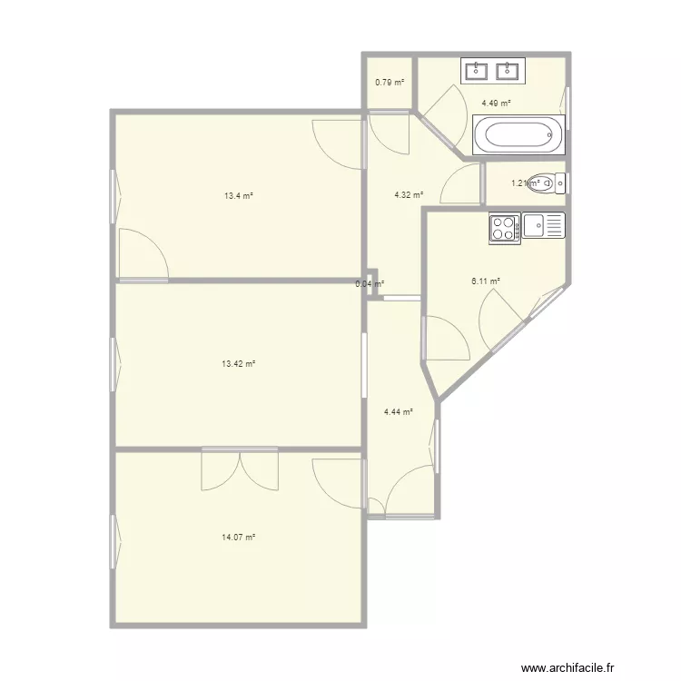 Sophie et Dorian. Plan de 