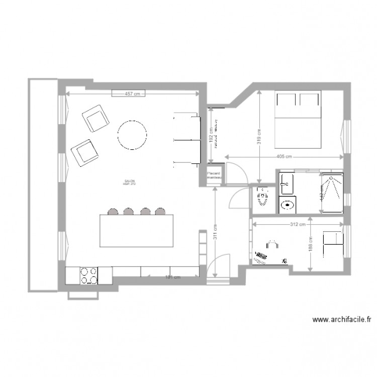 henri  projet 13 APPARTEMENT  24 AVRIL. Plan de 0 pièce et 0 m2