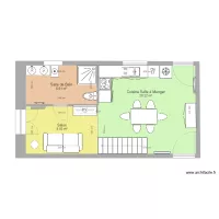 RdC Annexe amm&eacute;nag&eacute;e sans cote et porte fen&ecirc;tre 120 1