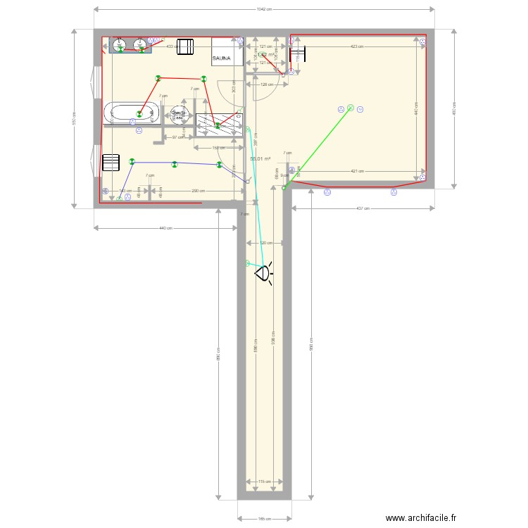 TURLAIS CORDES. Plan de 0 pièce et 0 m2