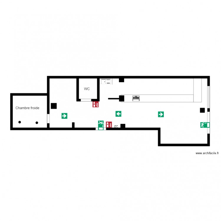 boucherie 11e. Plan de 0 pièce et 0 m2