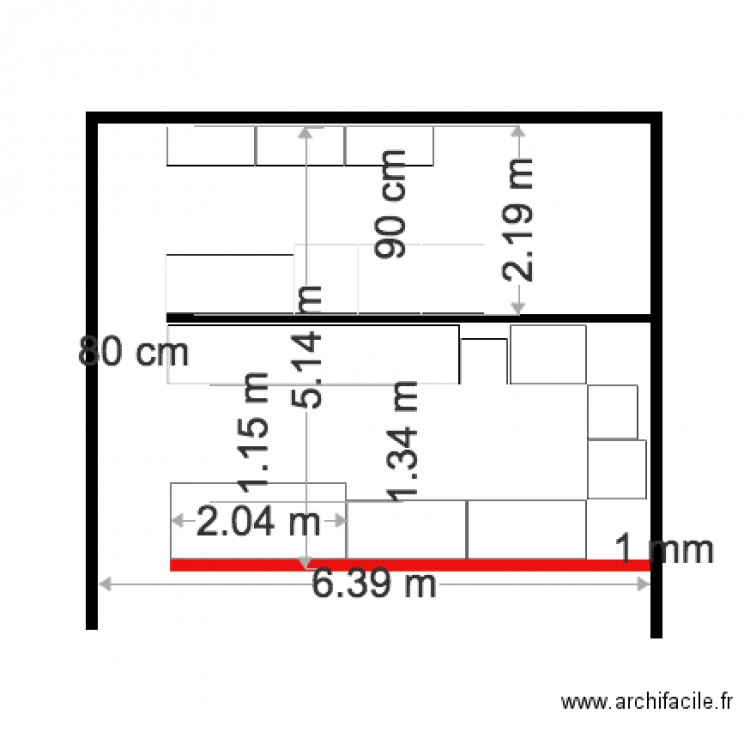 JBY Config 2 caisses. Plan de 0 pièce et 0 m2