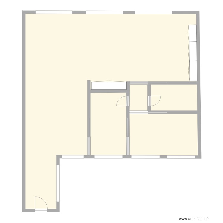 Loft Place de Yser . Plan de 0 pièce et 0 m2